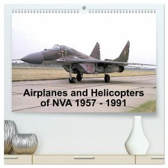 Cover Airplanes and Helicopters of NVA 1957 - 1991 (High Quality Premium Wall Calendar 2026 DIN A2 landscape),CALVENDO 12 Month Wall Calendar