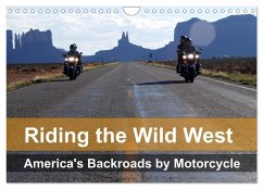 Riding the Wild West - America's Backroads by Motorcycle (Wall Calendar 2026 DIN A4 landscape), CALVENDO 12 Month Wall Calendar Cover Riding the Wild West - America's Backroads by Motorcycle (Wall Calendar 2026 DIN A4 landscape), CALVENDO 12 Month Wall Calendar