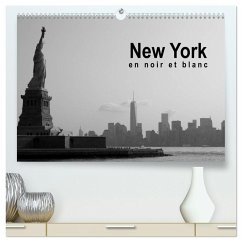 Cover New York en noir et blanc (Calendrier mural 2026 DIN A2 vertical) calendrier de bureau