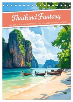 Cover Thailand Fantasie (Tischkalender 2026 DIN A5 hoch), CALVENDO Monatskalender