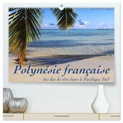 Cover Polynésie française - des îles de rêve dans le Pacifique Sud (Calendrier mural 2026 DIN A2 vertical) calendrier de bureau