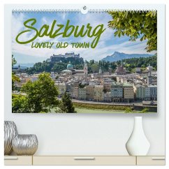 SALZBURG Lovely Old Town (High Quality Premium Wall Calendar 2026 DIN A2 landscape),CALVENDO 12 Month Wall Calendar