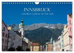 Cover Innsbruck - Austria's capital of the alps (Wall Calendar 2026 DIN A4 landscape), CALVENDO 12 Month Wall Calendar