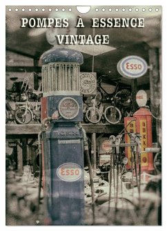 Cover POMPES À ESSENCE VINTAGE (Calendrier mural 2026 DIN A4 horizontal), CALVENDO calendrier mensuel