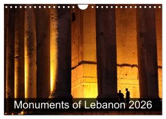 Monuments of Lebanon 2026 (Wall Calendar 2026 DIN A4 landscape), CALVENDO 12 Month Wall Calendar