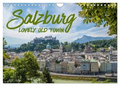 Cover SALZBURG Lovely Old Town (Wall Calendar 2026 DIN A4 landscape), CALVENDO 12 Month Wall Calendar