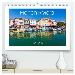 Cover French Riviera moments (High Quality Premium Wall Calendar 2026 DIN A2 landscape),CALVENDO 12 Month Wall Calendar