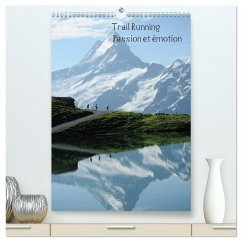 Cover Trail Running Passion et émotion (Calendrier mural 2026 DIN A2 horizontal) calendrier de bureau