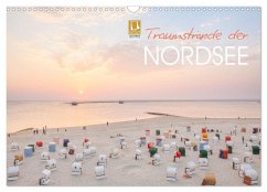 Traumstrände der Nordsee (Wandkalender 2026 DIN A3 quer), CALVENDO Monatskalender