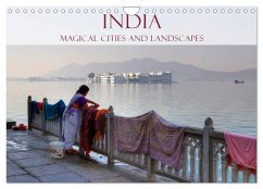 Cover India - Magical Cities and Landscapes (Wall Calendar 2026 DIN A4 landscape), CALVENDO 12 Month Wall Calendar