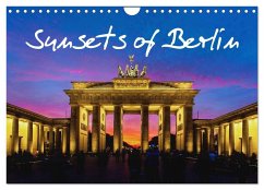 Cover Sunsets of Berlin (Wall Calendar 2026 DIN A4 landscape), CALVENDO 12 Month Wall Calendar