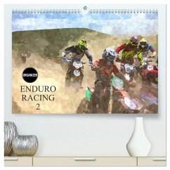 Cover ENDURO RACING 2 (High Quality Premium Wall Calendar 2026 DIN A2 landscape),CALVENDO 12 Month Wall Calendar