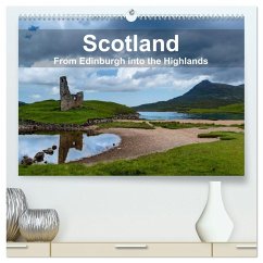 Cover Scotland - From Edinburgh into the Highlands (High Quality Premium Wall Calendar 2026 DIN A2 landscape),CALVENDO 12 Month Wall Calendar