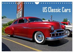 US Classic Cars (Wall Calendar 2026 DIN A4 landscape), CALVENDO 12 Month Wall Calendar