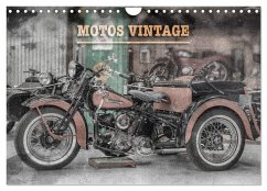 Cover MOTOS VINTAGE (Calendrier mural 2026 DIN A4 vertical), CALVENDO calendrier mensuel
