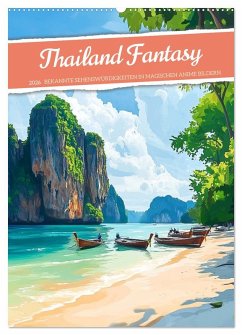 Cover Thailand Fantasie (Wandkalender 2026 DIN A2 hoch), CALVENDO Monatskalender