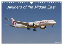 Airliners of the Middle East (Wall Calendar 2026 DIN A4 landscape), CALVENDO 12 Month Wall Calendar