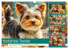 Yorkshire Terrier. Entzückende Minis mit Charme und Witz (Wandkalender 2026 DIN A3 quer), CALVENDO Monatskalender