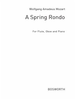 Cover A Spring Rondo from Serenade no.9 KV320 for flute, oboe and piano parts