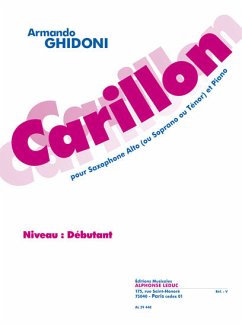 Cover Carillon pour saxophone alto (sopran/tenor) et piano