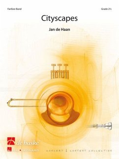 Cover Jan de Haan Cityscapes Fanfare Partitur + Stimmen
