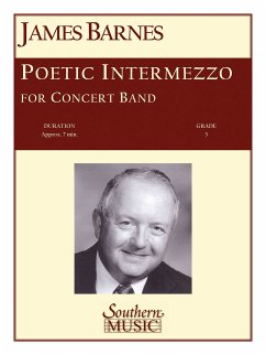 Cover James Barnes Poetic Intermezzo Concert Band Partitur + Stimmen