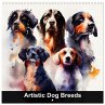 Artistic Dog Breeds (Wall Calendar 2026... - Bild 1