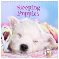 Sleeping Puppies (Wall Calendar 2026 12 × 12 Inch) CALVENDO 12 Month Wall Calendar