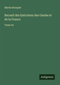 Cover Recueil des historiens des Gaules et de la France