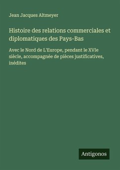 Cover Histoire des relations commerciales et diplomatiques des Pays-Bas