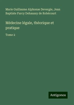 Cover Médecine légale, théorique et pratique