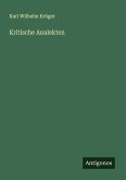 Kritische Analekten Kritische Analekten
