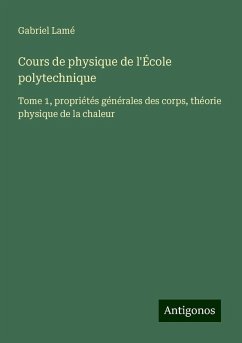 Cover Cours de physique de l'École polytechnique