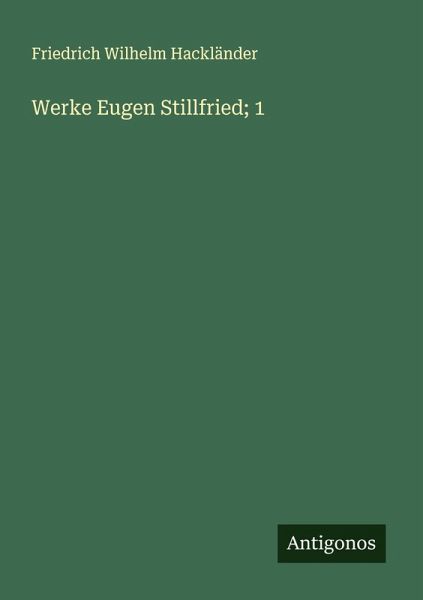 Werke Eugen Stillfried; 1