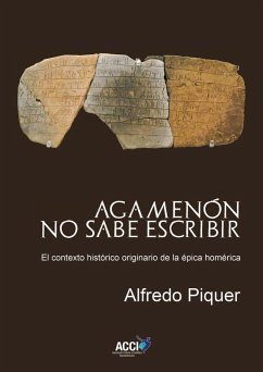 Cover Agamenón no sabe escribir