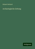 Archaologische Zeitung Archaologische Zeitung