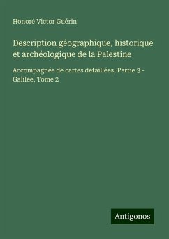 Cover Description géographique, historique et archéologique de la Palestine