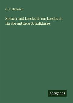 Cover Sprach und Lesebuch ein Lesebuch für die mittlere Schulklasse