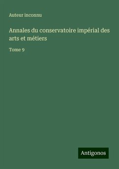 Cover Annales du conservatoire impérial des arts et métiers