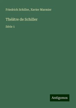 Cover Théâtre de Schiller