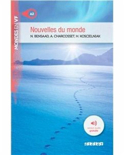 Cover Mondes en VF - Nouvelles du monde - Niv. A2 + audios