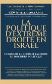 La politique d'extrême droite en Israël: Comment le conflit façonne le discours politique (Les Cahiers de la Méditerranée) (eBook, ePUB)