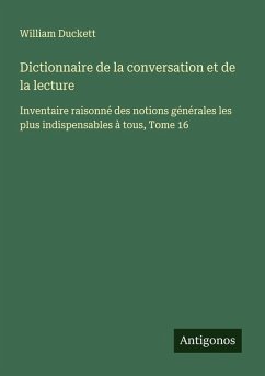 Cover Dictionnaire de la conversation et de la lecture