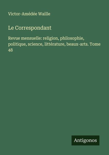 Le Correspondant Le Correspondant