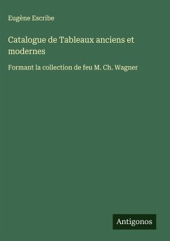 Cover Catalogue de Tableaux anciens et modernes