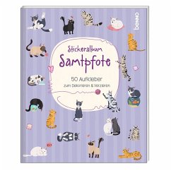 Cover Stickeralbum 'Samtpfote'
