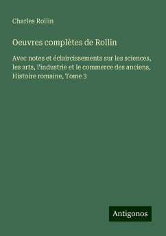 Cover Oeuvres complètes de Rollin