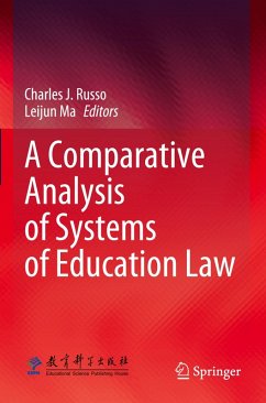 Cover A Comparative Analysis of Systems of Education Law