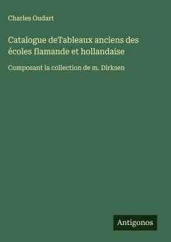 Cover Catalogue deTableaux anciens des écoles flamande et hollandaise