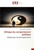 Ethique du comportement politique Ethique du comportement politique